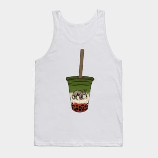 Boba Guys - Strawberry Mactha Tank Top